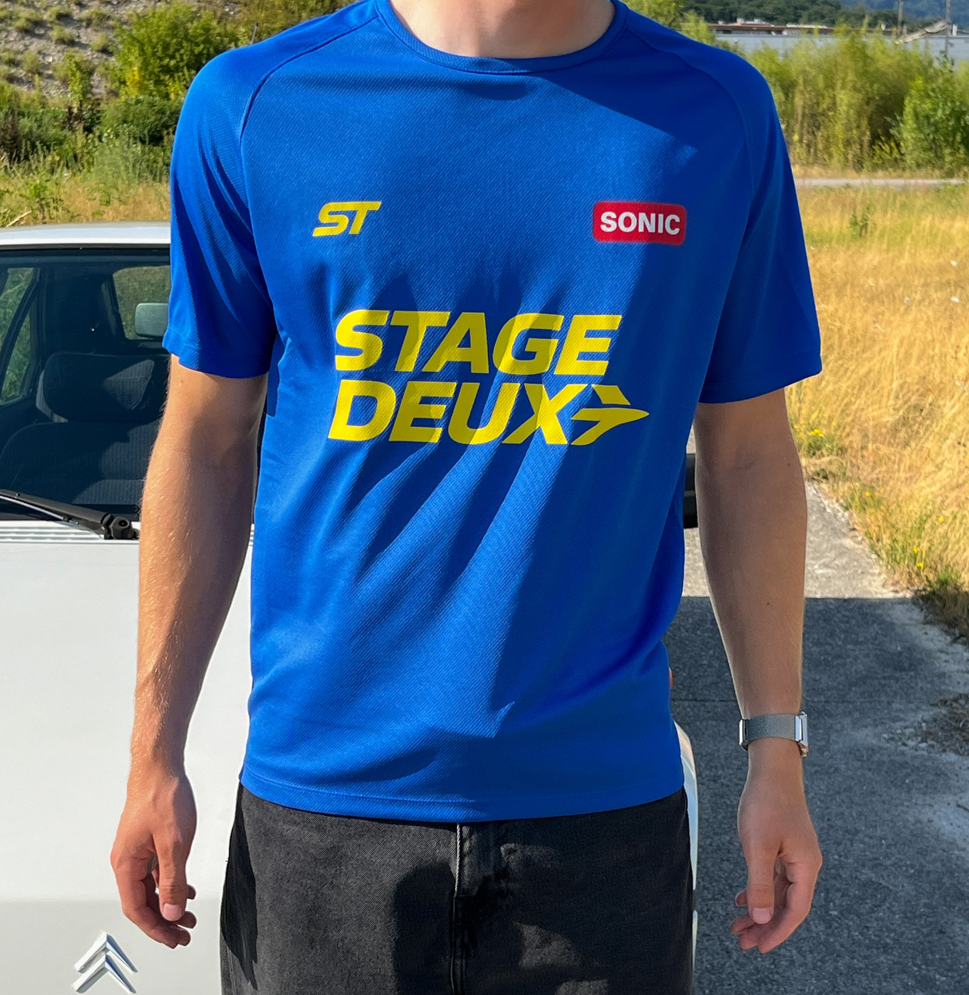 The Postal Stage – Rallycross Heritage Sports Tee